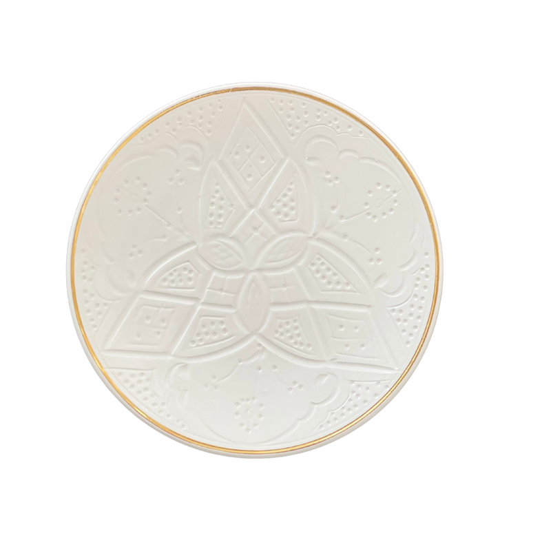 Beldi Plate White - Medium