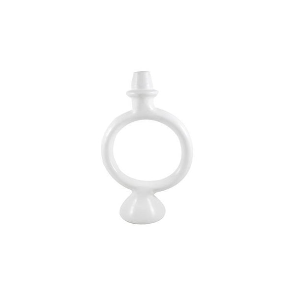 White Chabi Chic Candle Stick Holder