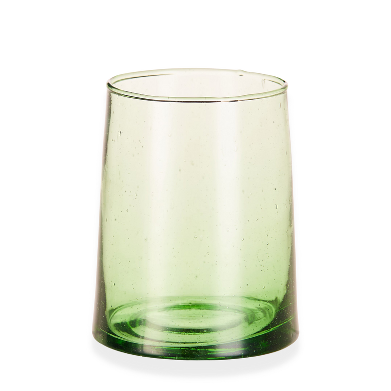 Green Drinking Glass Le Verre Beldi 