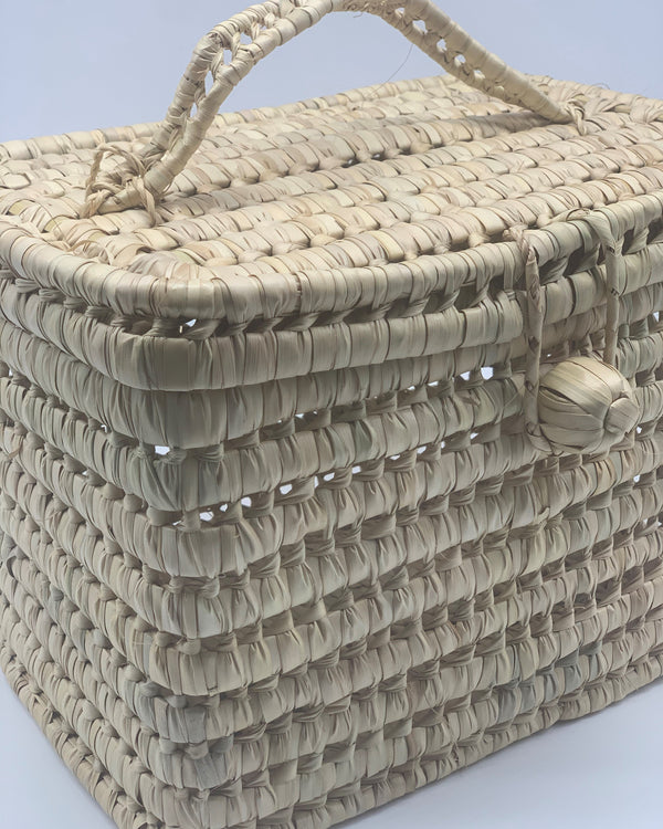 Rafia Storage Basket Large