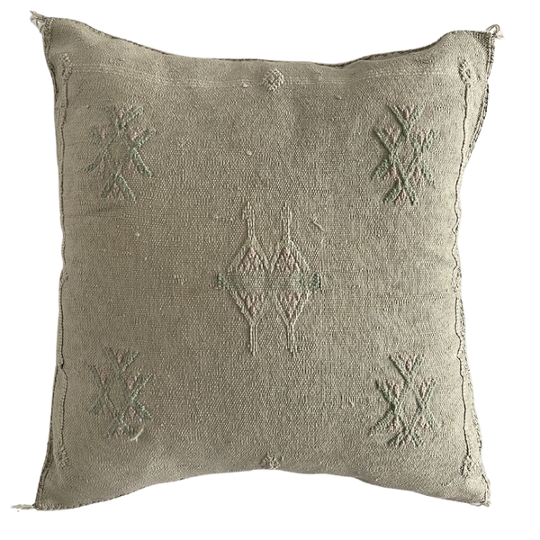 Moroccan Sabra Cactus Silk Cushion