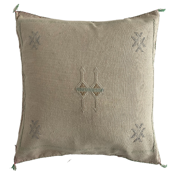 Moroccan Sabra Cactus Silk Cushion