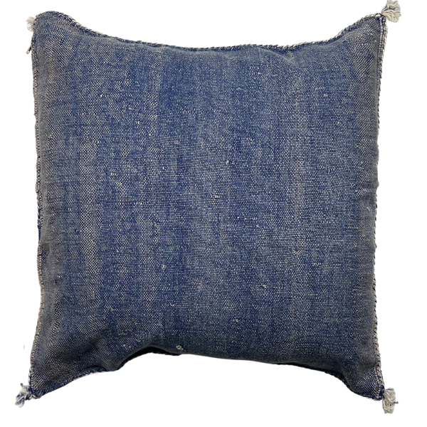 Sabra Cactus Silk Cushion denim