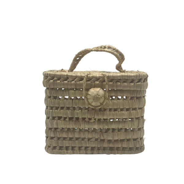 Rafia Storage Basket Small