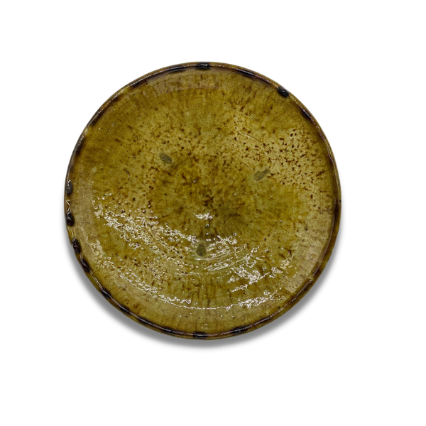 Ochre Tamegroute Plate Large 