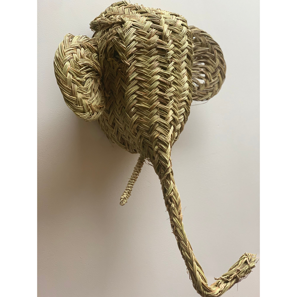 Dumbo Rattan Animal Head