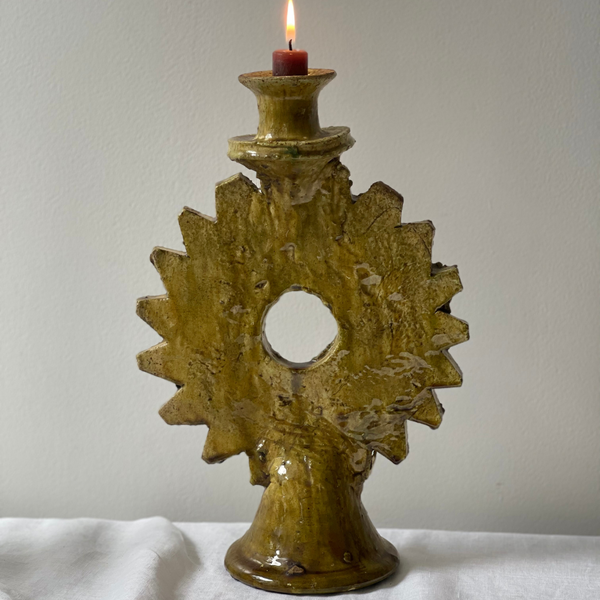 Tamegroute Soliel Candlestick Holder Large