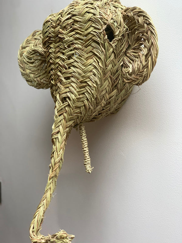 Dumbo Rattan Animal Head